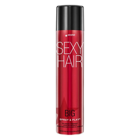 Big Spray & Play Volumizing Hairspray - Humidity Resistant Hold & Shine for All Hair Types | 10 oz