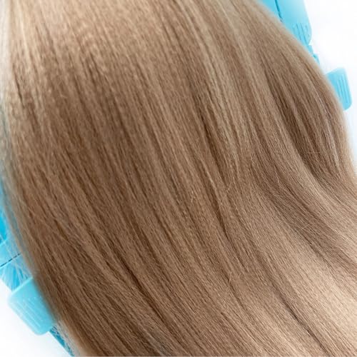 Ai Yuchen 26 Inch Pre-Stretched Synthetic Braiding Hair, Ash Blonde Brown