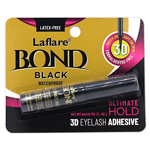 Laflare 3D Eyelash Bond Adhesive - Waterproof, Latex-Free Glue
