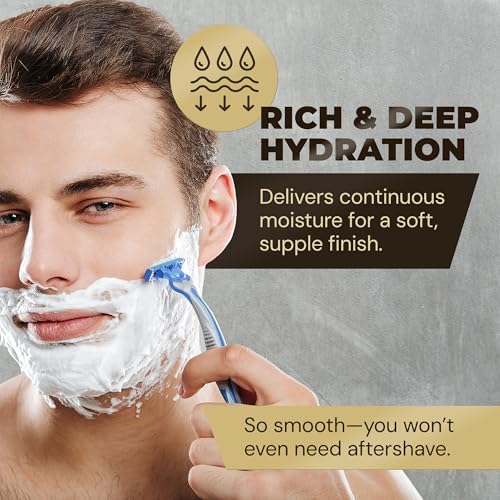 Deadeye Dick's 3-in-1 Shave Butter for Face, Head & Body - Natural, Irritation-Free Formula (8 FL Oz)