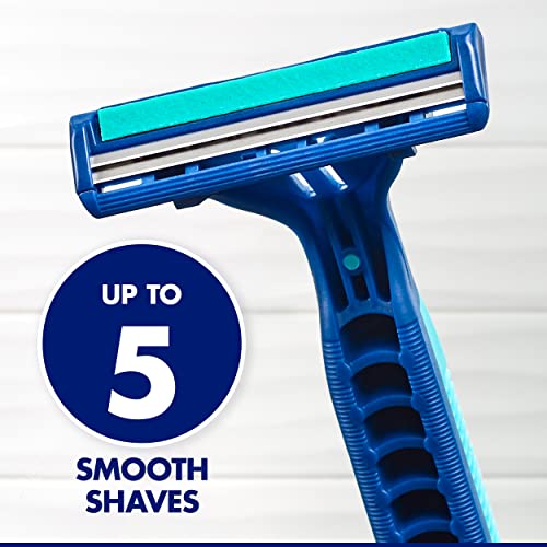 Gillette Sensor2 Plus Pivoting Head Men's Disposable Razors, 21 Count