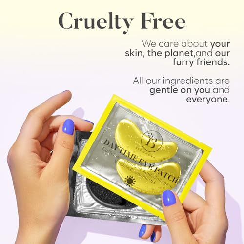 BLOOMORA Under Eye Patches for Dark Circles & Puffiness - 30 Pairs