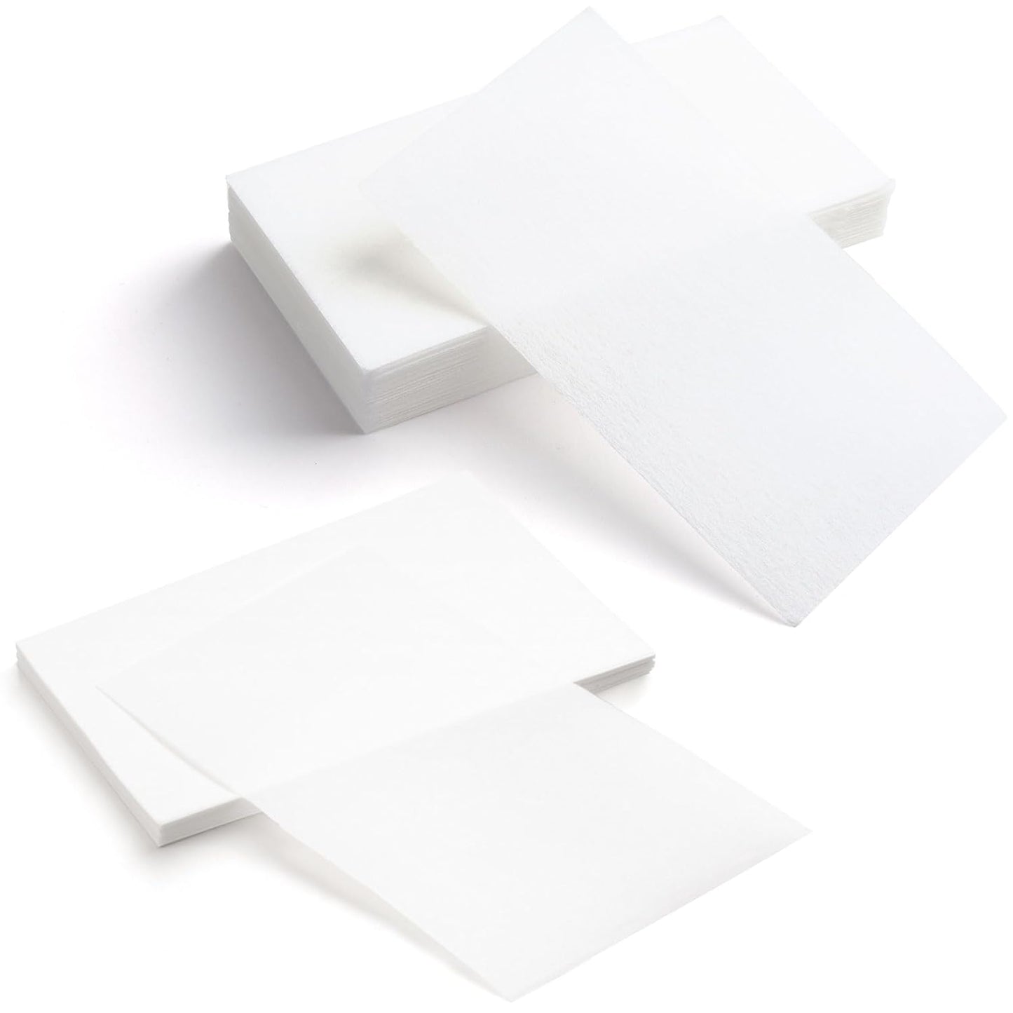 Perm Paper for Hair | 100PCS High-Temperature Resistant Disposable Wraps - White, 2 Sizes for Professional & Home Use