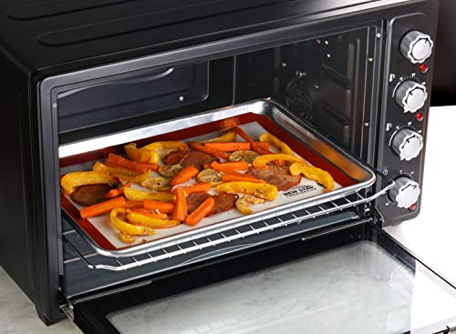 Commercial Grade Silicone Baking Mat - Non-Stick 11 x 17 Inch