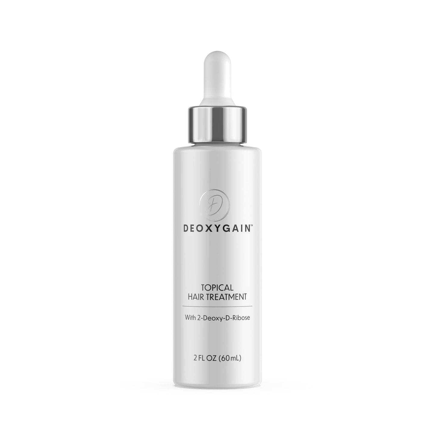 Topical Hair Treatment by Deoxygain - Advanced Hair Growth Formula with 2DDR to Stimulate Follicles Block DHT & Support Hair Regrowth Thicker Fuller Hair Scalp Coverage for Men and Women - 2 fl oz