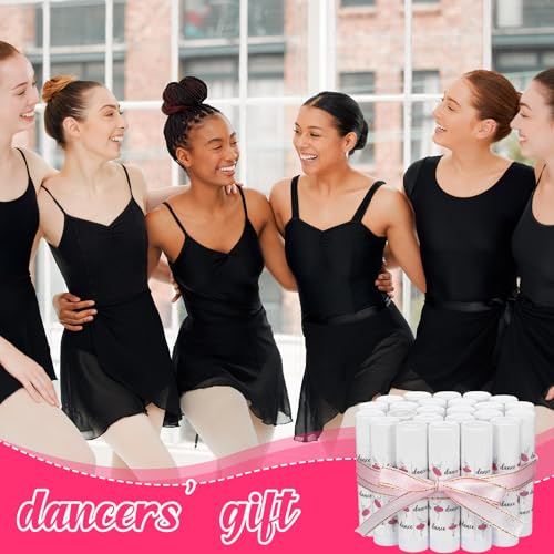 Dansib 24 Pack Dance Themed Lip Balms for Girls - Ballet Party Favors