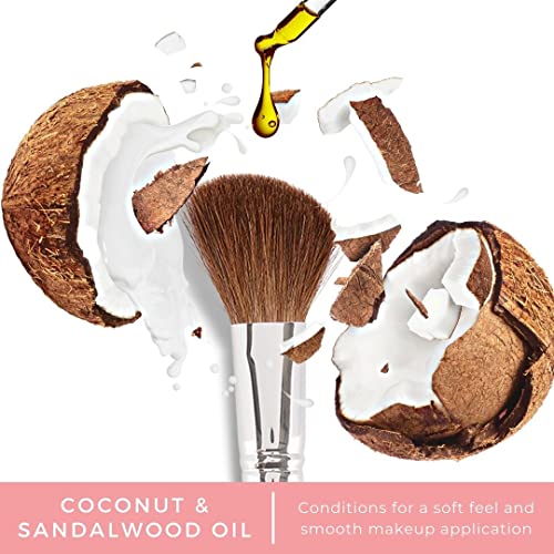 Foaming Makeup Brush Cleaner & Sponge Shampoo - Fragrance-Free, Vegan, Cruelty-Free, 6 fl oz