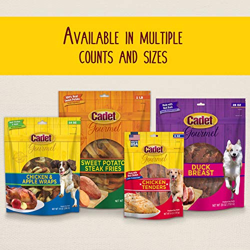 Cadet Chicken & Sweet Potato Dog Treats, 14 oz - Low Fat, High Protein