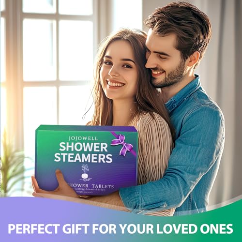 JoJowell Shower Steamers 12-Pack, Aromatherapy Shower Bombs Gift Set