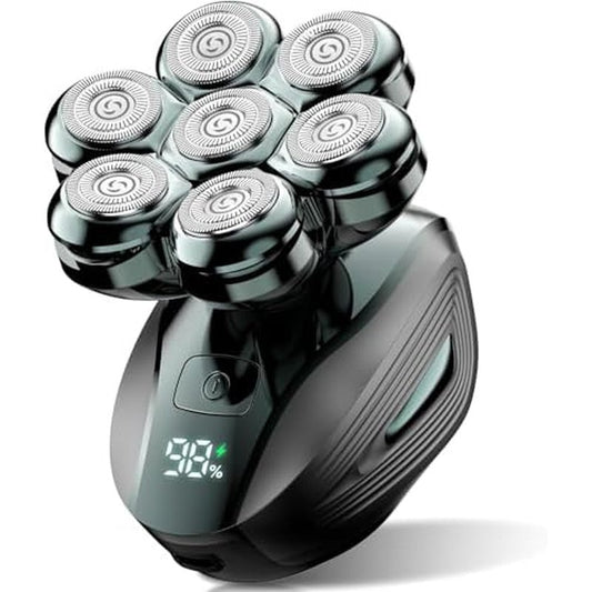 Head Shavers for Bald Men: Upgraded Detachable Head Shaver - ???? ???????????????? Electric Razor with LED Display, IPX7 Waterproof and Type-C Fast Charging ?????? ????????????'?? ??????