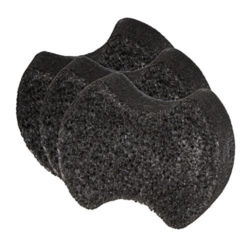 Spongeables Pedi Scrub Foot Exfoliating Sponge Sweet Sangria 3 Count – Pack of 1