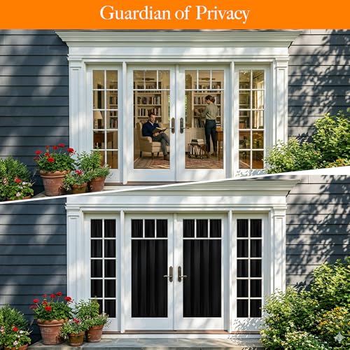 RYB HOME 100% Blackout Thermal Insulated Curtain, 26x72