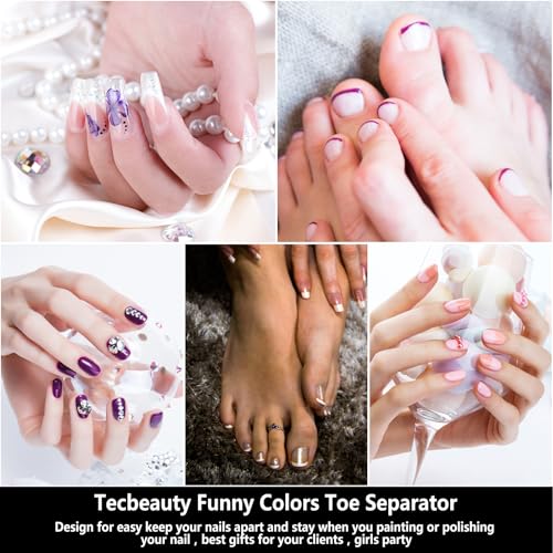 Premium Toe Separators Set - 52 Soft Foam Pedicure Tools