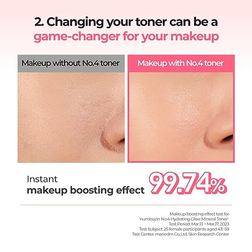 numbuzin No.4 Hydrating Glow Mineral Toner - 6.76 fl. oz.