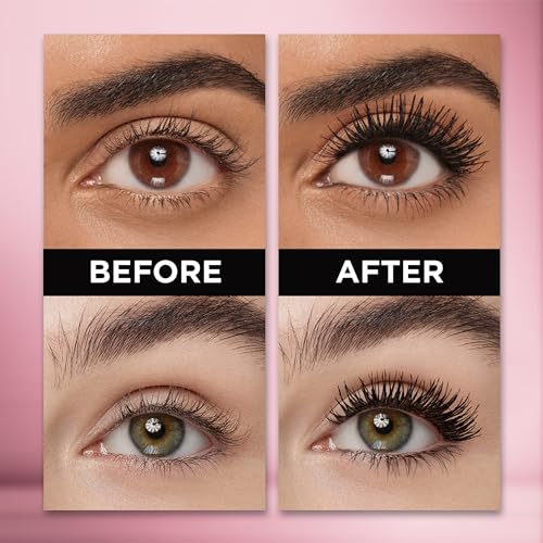 L'Oreal Paris Voluminous Lash Paradise Waterproof Mascara - Blackest Black, 0.25 Fl Oz