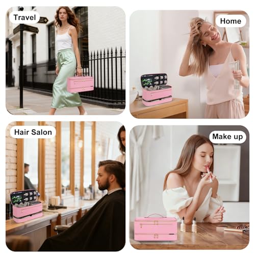 OUUTMEE Travel Carrying Case for Shark FlexStyle & Hair Dryer Accessories
