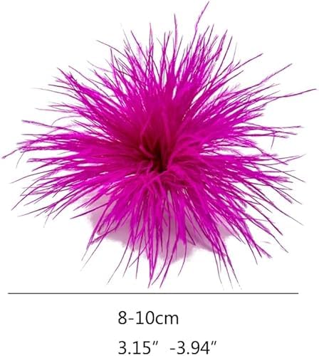 MVKZFE Pink Feather Brooch for Women Girls - Wedding & Party Decorations