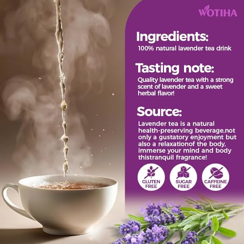 WOTIHA Culinary Dried Lavender Buds 8.8oz - Premium Natural Flavoring
