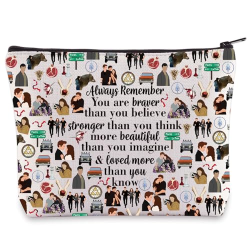 Always-Moon Edward Cullen Makeup Bag - Waterproof Cosmetic Pouch