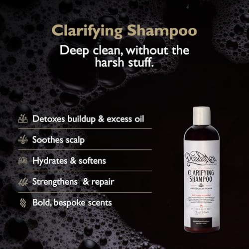 Tea Tree Clarifying Shampoo for Men with Aloe Vera - 11.83 oz