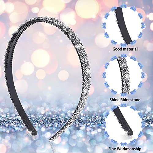 Rhinestone Headband for Women - Sparkling Bridal Hairband