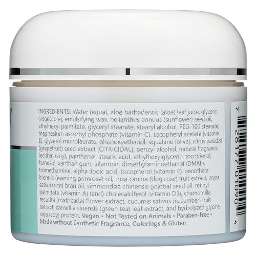 NutriBiotic Antioxidant Face Cream with Vitamin C & GSE, 2 Oz