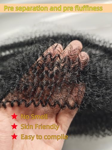 Afro Twist Hair Extensions 24 Inch 6 Pack - Pre-Separated 1B-27-613