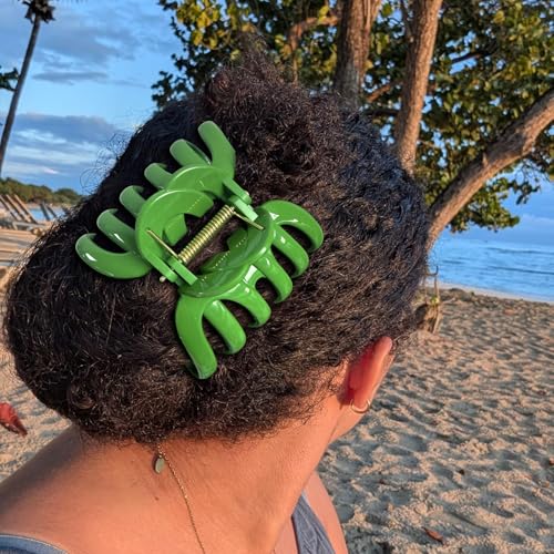 Kitiin Large Octopus Claw Clips for Thick Hair - 4 Pack Non-Slip Set