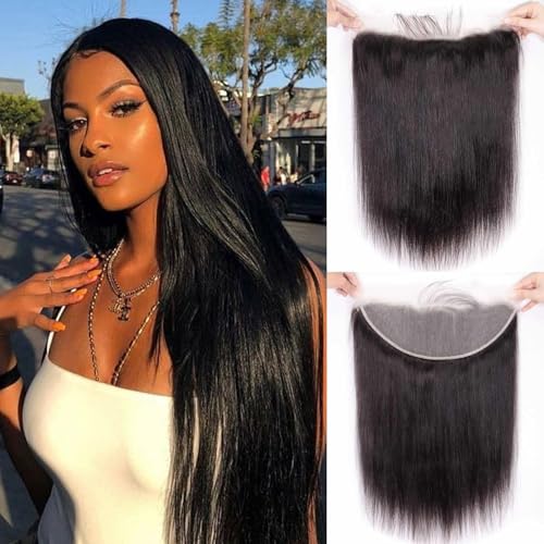 Rebasar 8 Inch 13x4 HD Lace Frontal Straight Brazilian Virgin Human Hair