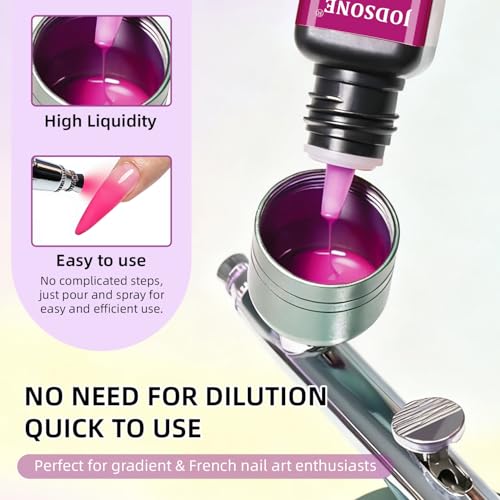 JODSONE Airbrush Gel Nail Polish Set 20 Colors - Airbrush-4