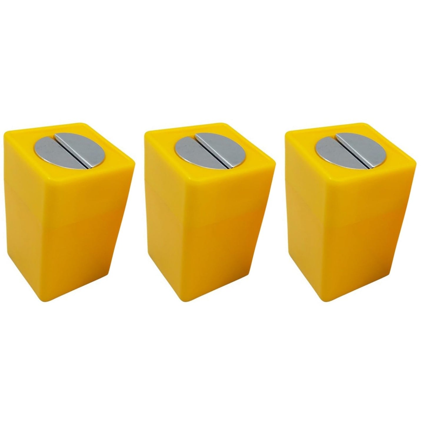 Veemoon Safety Razor Blade Disposal Case 3-Pack Multipurpose Waste Blades Storage Box for Safe Used Razor Blade Disposal and Breakaway Container Portable and Reusable 2.67X5.07X1.69In
