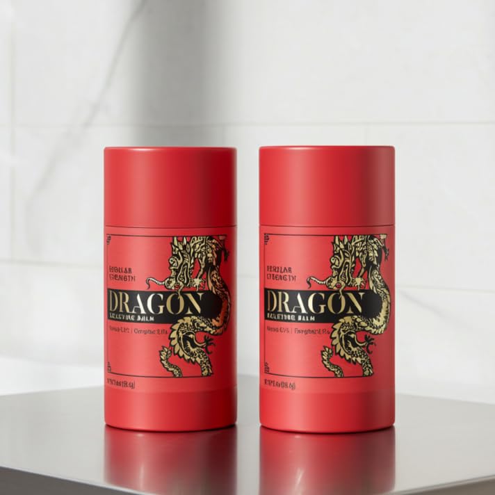 Americanna Wellness Dragon Balm Travel Roll-On (2 Pack) - 0.5 oz