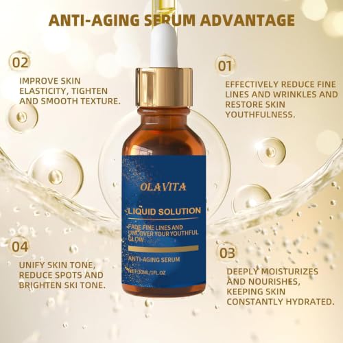 OLAVITA Anti-Aging Serum Duo - Vitamin C & Collagen Hydrating Formula
