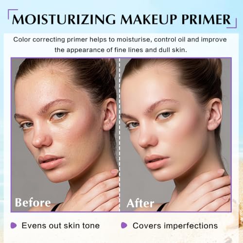 IONSGAKO 3-in-1 Color Correcting Makeup Primer with SPF 50