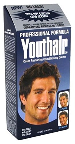 Youthair Color Restoring Hair Creme, Lead-Free Formula - 3.75 oz (2 Pack)