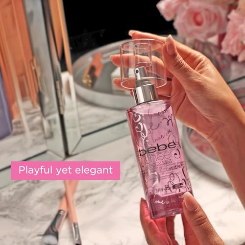 Bebe Sheer Body Mist - Light Women's Fragrance with Citrus & Floral Notes - 8.4 oz