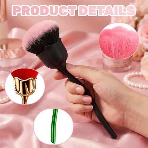 5-Pack Nail Dust Brushes - Soft & Dense for Nail Art & Cleanup