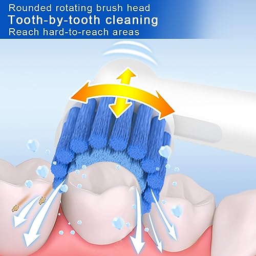 16 Count Sensitive Gum Care Brush Heads for Oral-B Electric Toothbrush