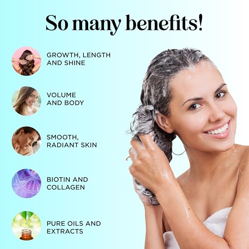 Biotin Hair Growth Treatment Set - 16 Fl Oz Shampoo & Conditioner