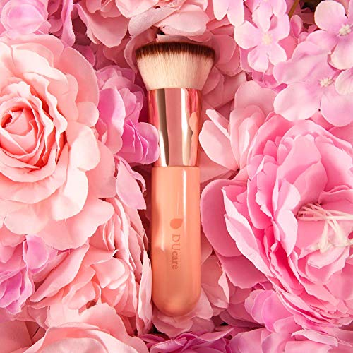 DUcare 4-Piece Professional Flat Top Kabuki Makeup Brush Set