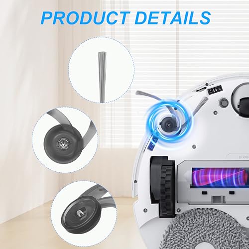 Roborock QV35A Side Brush - Tangle-Free Cleaning for Q10, S5+, Q7 M5+