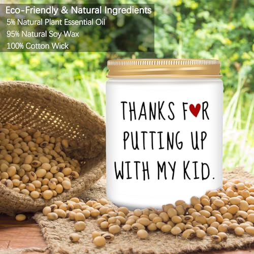 Funny Lavender Scented Candle for Teacher Appreciation Gifts