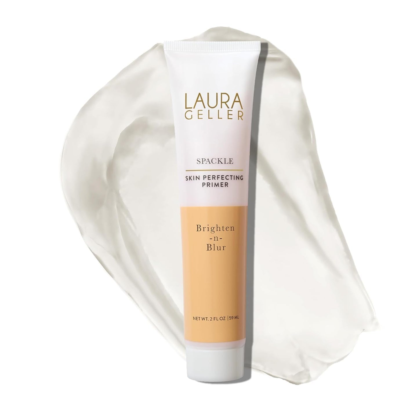 Spackle Primer by Laura Geller - Brighten & Blur for Mature Skin - Super Size 2 Fl Oz