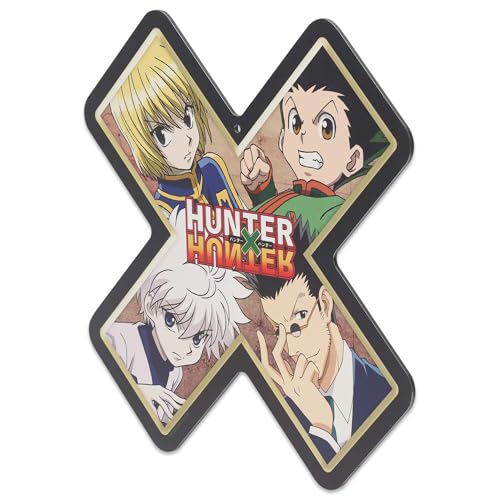 Hunter x Hunter Metal Wall Decor - Gon, Killua, Kurapika, Leorio Sign