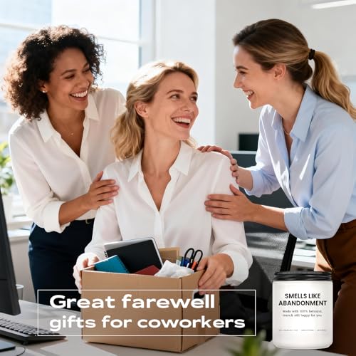 Funny Lavender Candle - Unique Farewell Gift for Coworkers