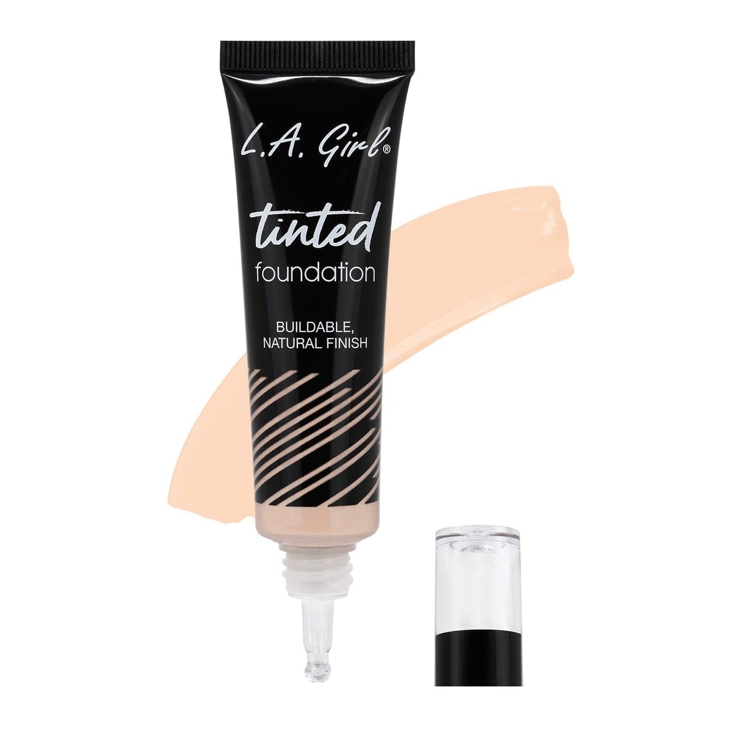 L.A. Girl Tinted Foundation - Medium Beige | Flawless Coverage & Lightweight Formula