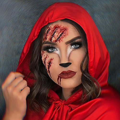Mysense SFX Makeup Kit: Liquid Latex, Scar Wax, Face Paint & Stage Blood