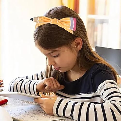 Yellow Pencil Headband for Back to School | Cute Hair Accessory