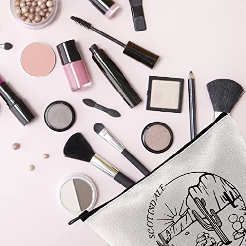 Scottsdale Girls Trip Makeup Bag - Canvas Bachelorette Party Favor