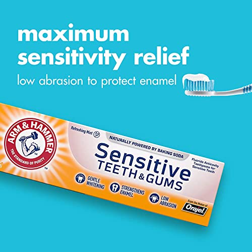 Arm & Hammer Sensitive Teeth & Gums Toothpaste Mint 4.5 oz